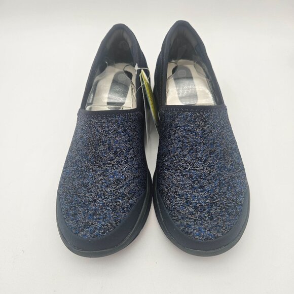 BZees Blue Slip On Comfort Loafer Sneaker Womens Sz 7 NEW - Picture 4 of 8